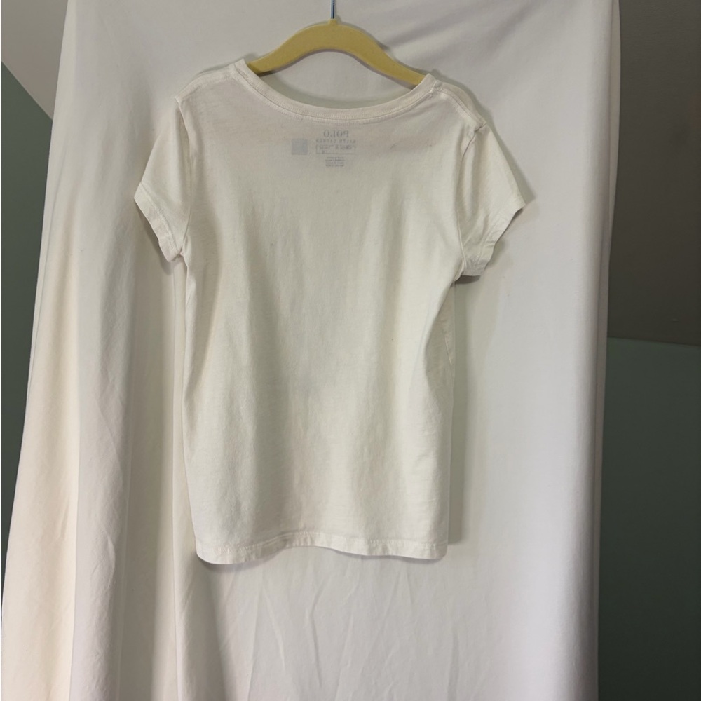 Ralph Lauren Kids White Tee with Polo Bear Graphic - Picture 3 of 4